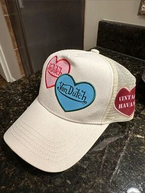 Von Dutch X Vintage Havana Cream Trucker Cap